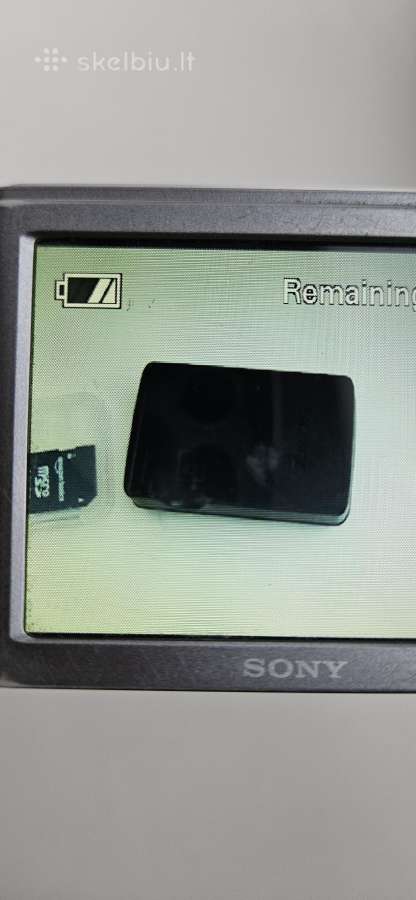 Sony Skaitmenine Kamera Dsc-w810 Battery,charger - nuotraukos Nr. 7