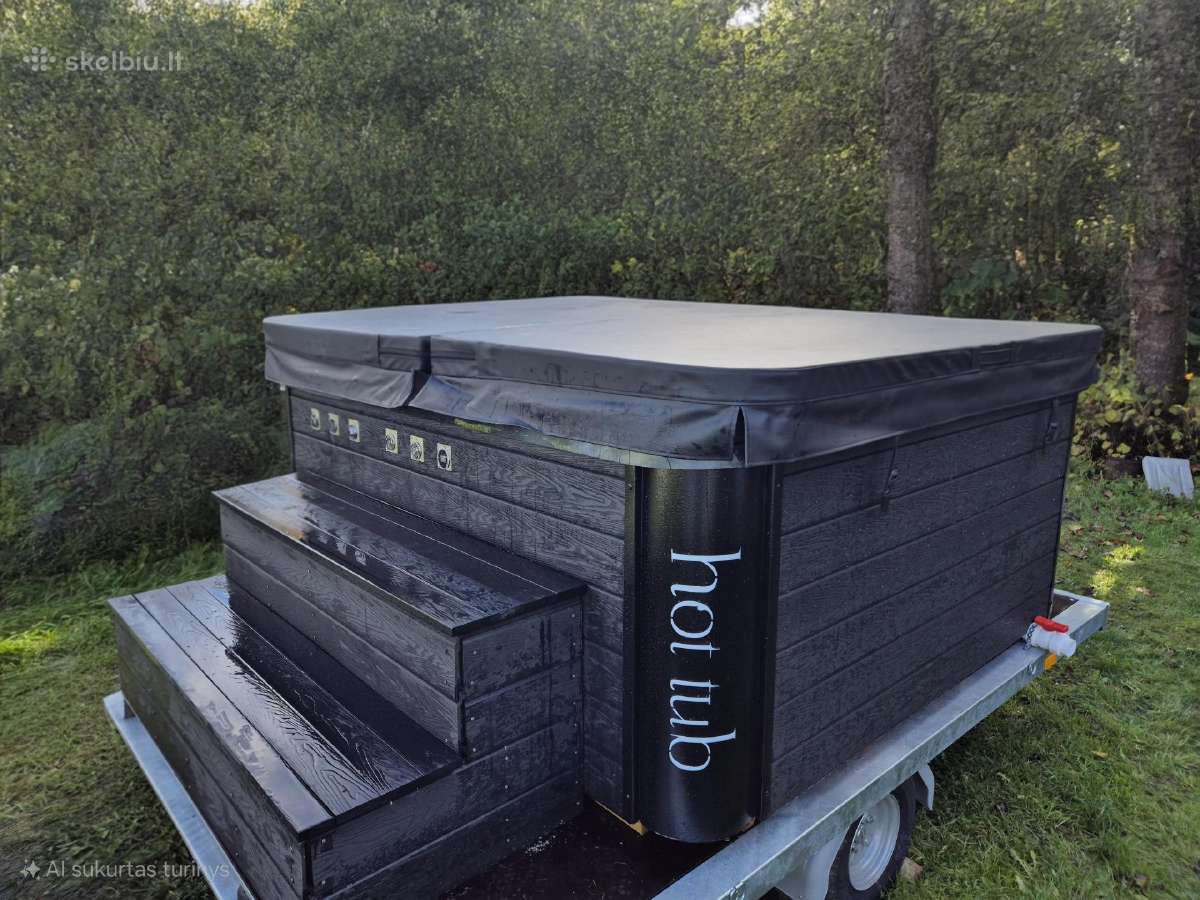 Mobilus kubilas ir mobili pirtis su jacuzzi ir LED - nuotraukos Nr. 3