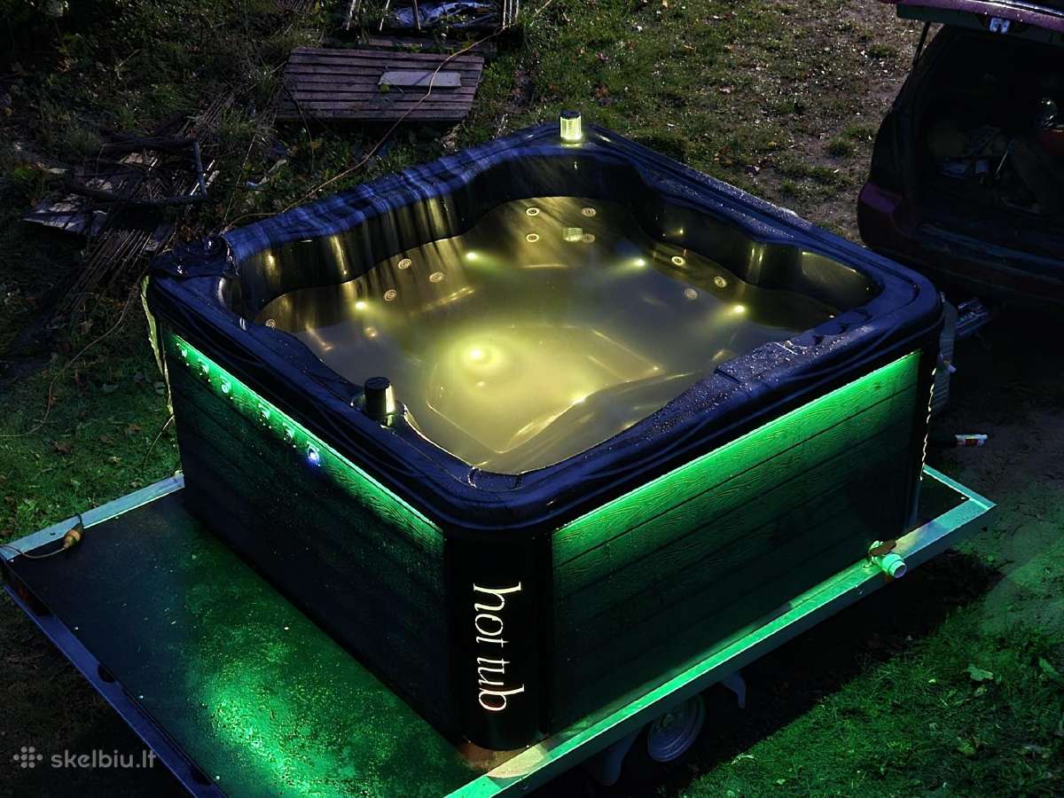 Mobilus kubilas ir mobili pirtis su jacuzzi ir LED - nuotraukos Nr. 2