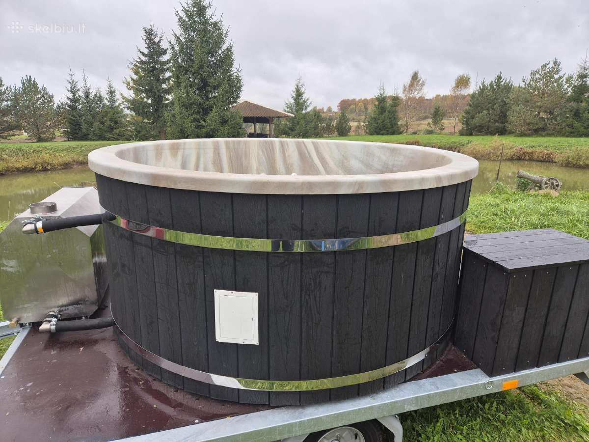Mobilus kubilas ir mobili pirtis su jacuzzi ir LED - nuotraukos Nr. 6