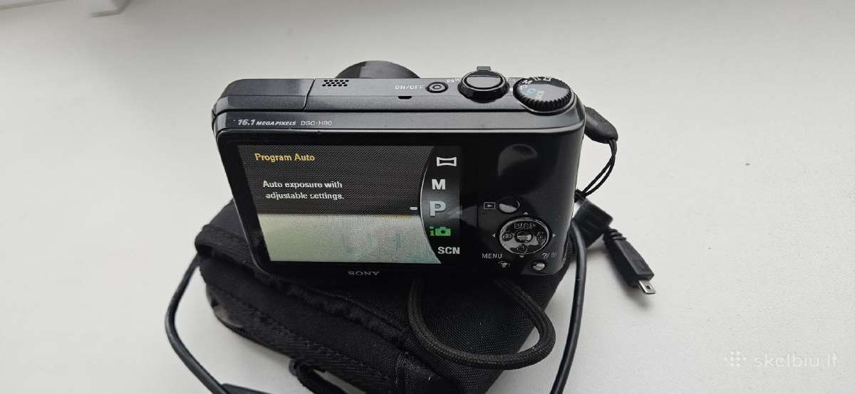 Sony Skaitmenine Kamera Dsc-h90 2xbaterijos.įkrov - nuotraukos Nr. 3