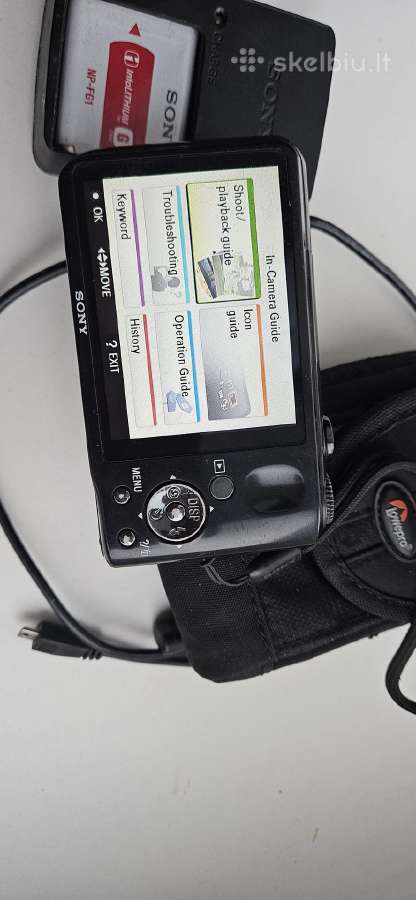 Sony Skaitmenine Kamera Dsc-h90 2xbaterijos.įkrov - nuotraukos Nr. 5