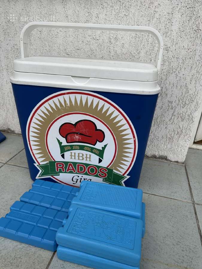 Šaldymo kibiras su 6 ledo kapsulemis geros būklės - nuotraukos Nr. 2