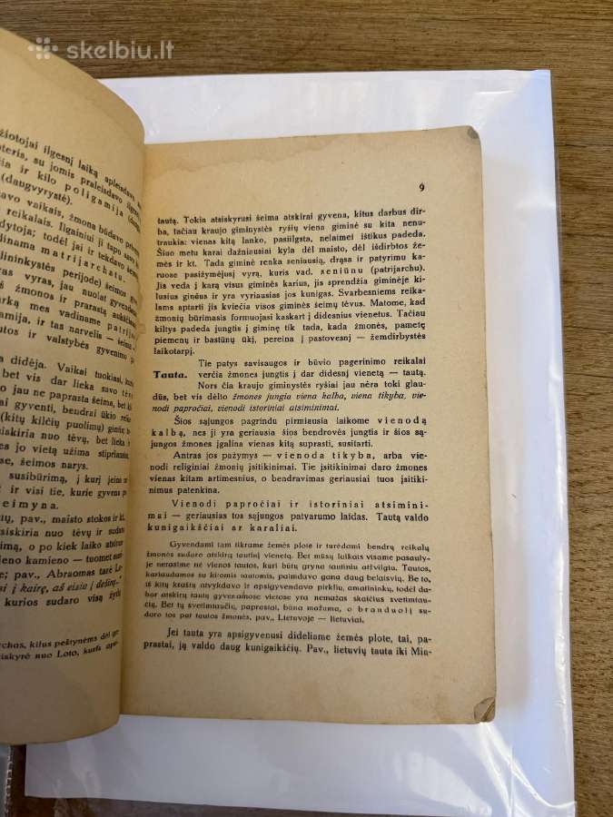 Visuomenės mokslo Pagrindai 1934 m. - nuotraukos Nr. 3
