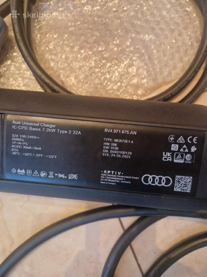 Audi Etron Ikrovimo Komplektas su stotele - nuotraukos Nr. 5