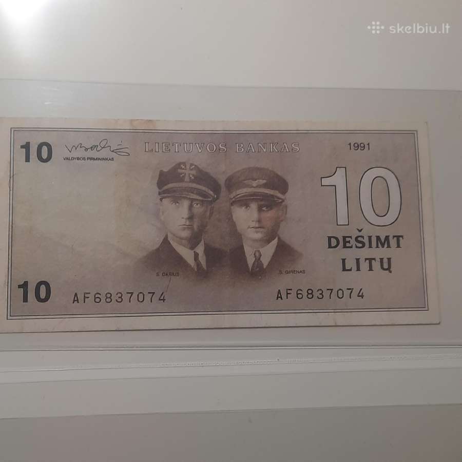 1991m. 10litų (85€) - nuotraukos Nr. 4