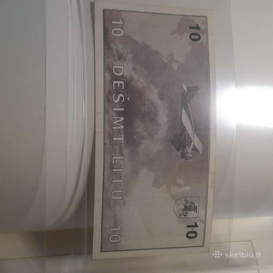 1991m. 10litų (85€) - nuotraukos Nr. 2