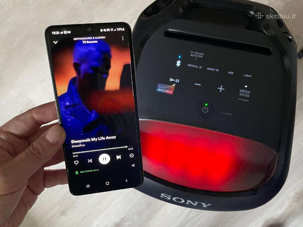 Nenaudotas Sony Srs-xv800