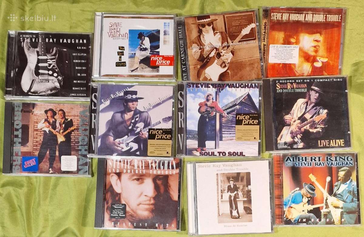 Stevie Ray Vaughan CD kolekcija
