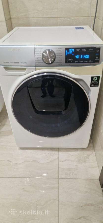 Skalbimo mašina - džiovyklė Samsung Wd90n740noa/le
