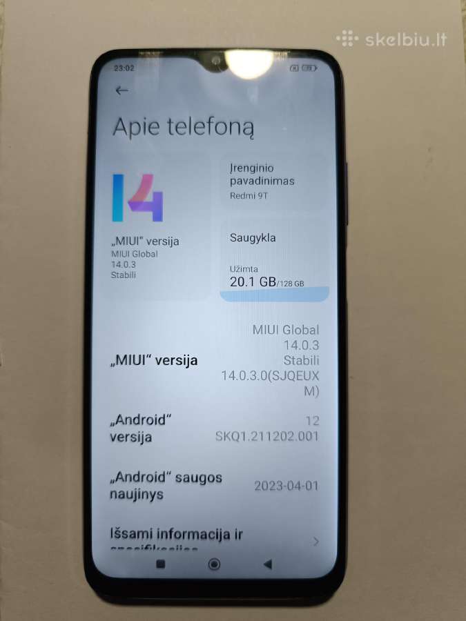 Xiaomi Redmi 9t Dual Sim 128gb 4gb RAM