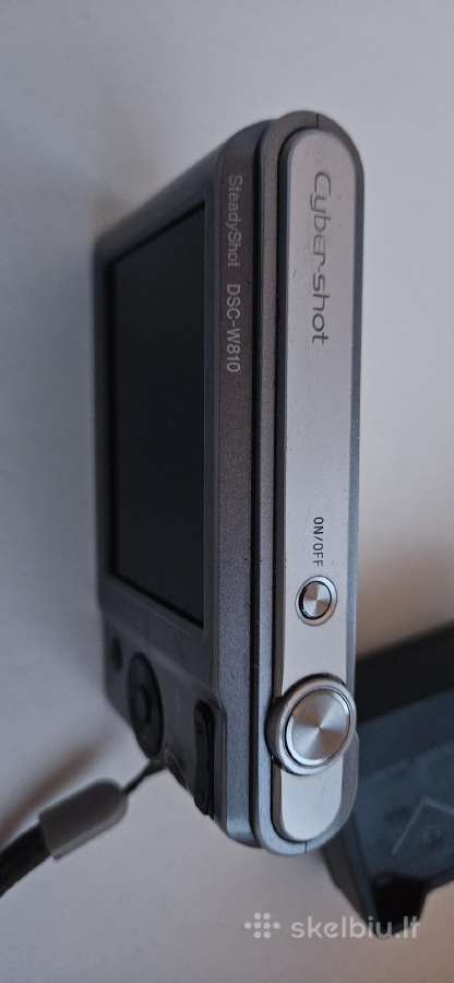 Sony Skaitmenine Kamera Dsc-w810,4gb Sd card - nuotraukos Nr. 6