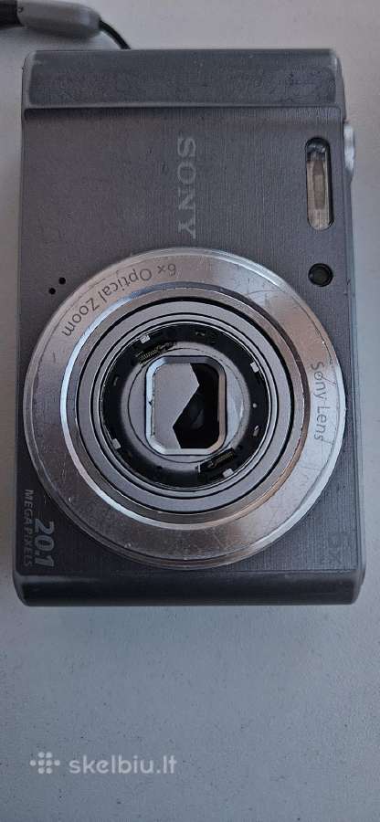 Sony Skaitmenine Kamera Dsc-w810,4gb Sd card - nuotraukos Nr. 7