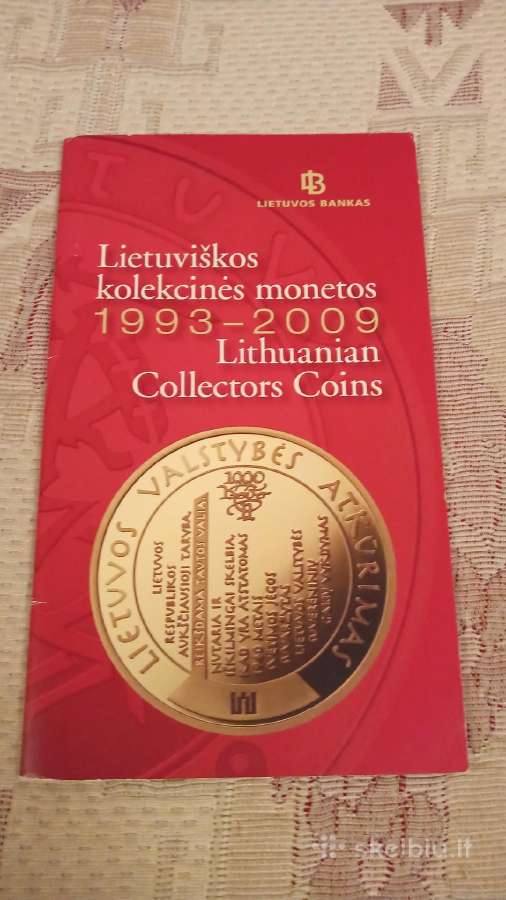 Lietuviškos kolekcinės monetos 1993-2009 m - nuotraukos Nr. 7