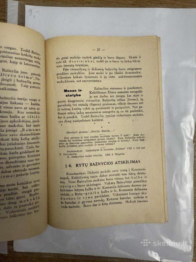 Trumpas Bažnyčios Istorijos vadovėlis 1937 - nuotraukos Nr. 5