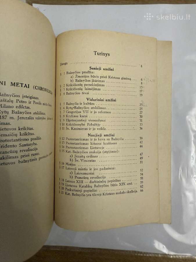 Trumpas Bažnyčios Istorijos vadovėlis 1937 - nuotraukos Nr. 6
