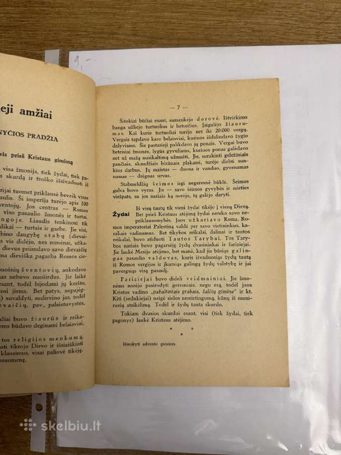 Trumpas Bažnyčios Istorijos vadovėlis 1939 - nuotraukos Nr. 4