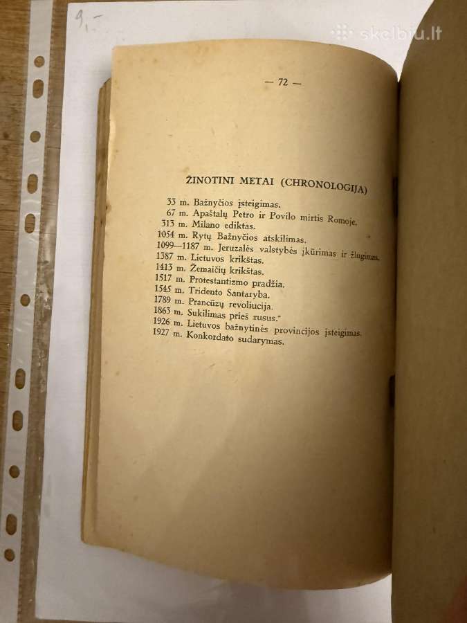 Trumpas Bažnyčios Istorijos vadovėlis 1939 - nuotraukos Nr. 7
