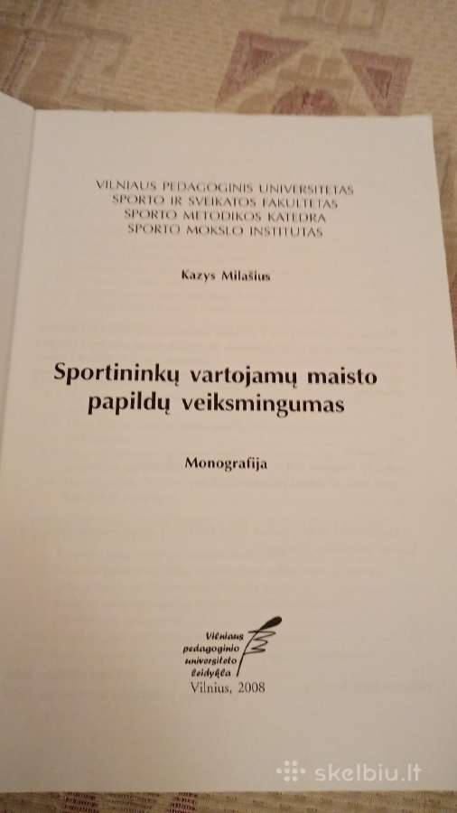 Sportininkų vartojamų maisto papildų veiksmingumas - nuotraukos Nr. 2