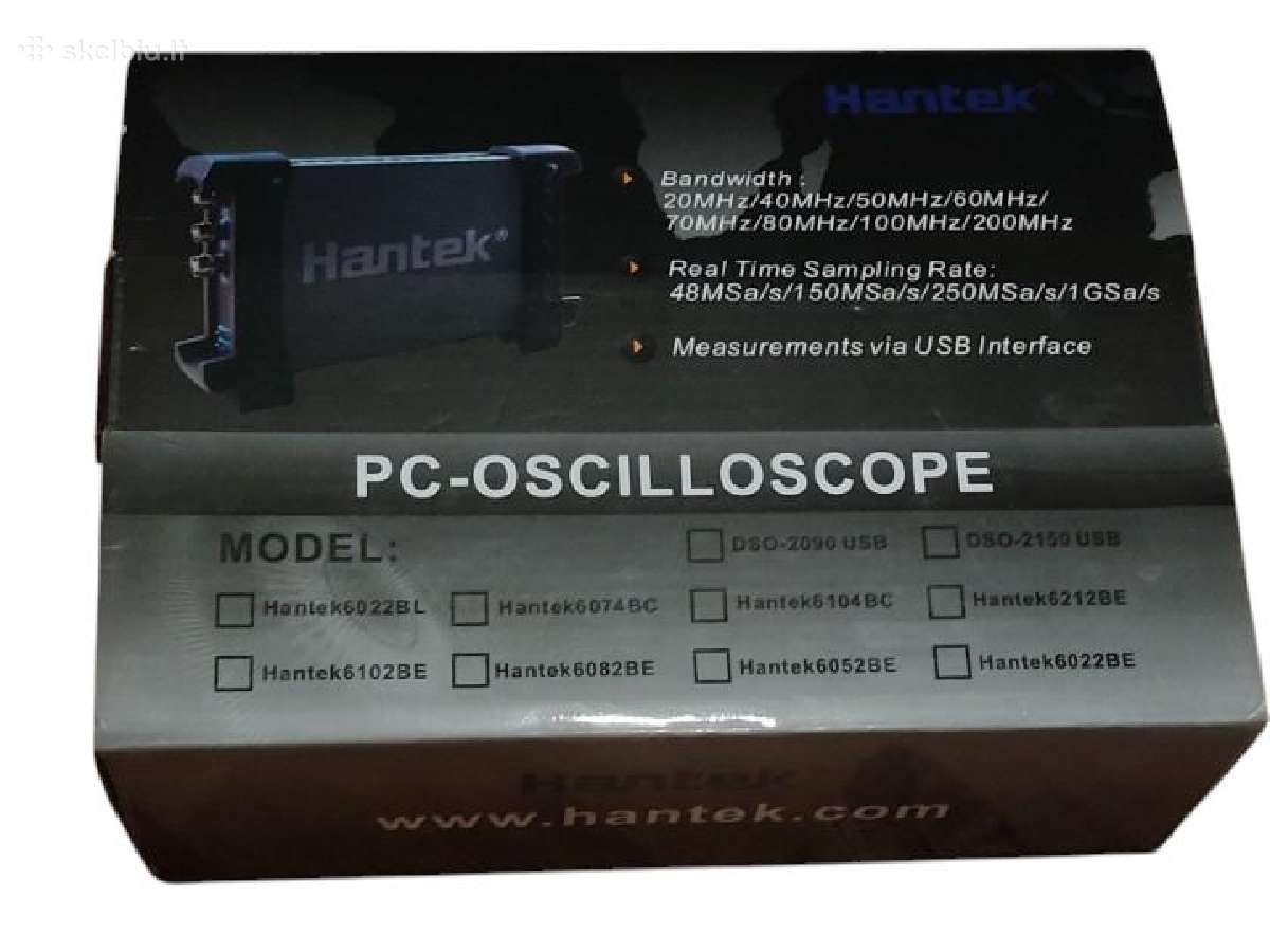 Oscilografas Hantek 4 kanalų