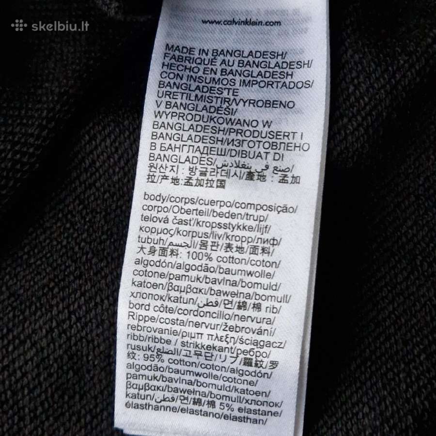 Calvin Klein Jeans džemperis 170-176 dydžio - nuotraukos Nr. 7