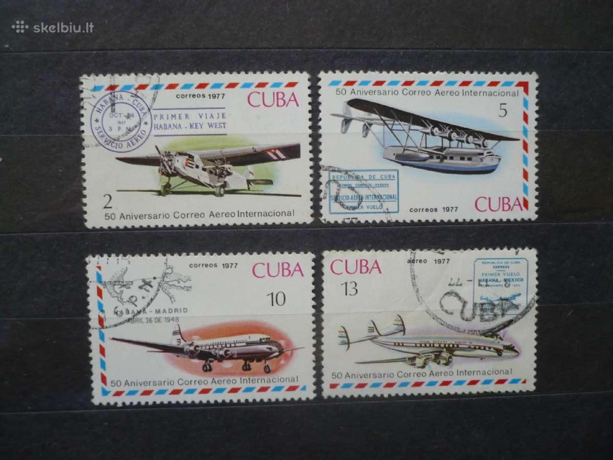 1977 m. Kubos oro pašto 50-osios metinės