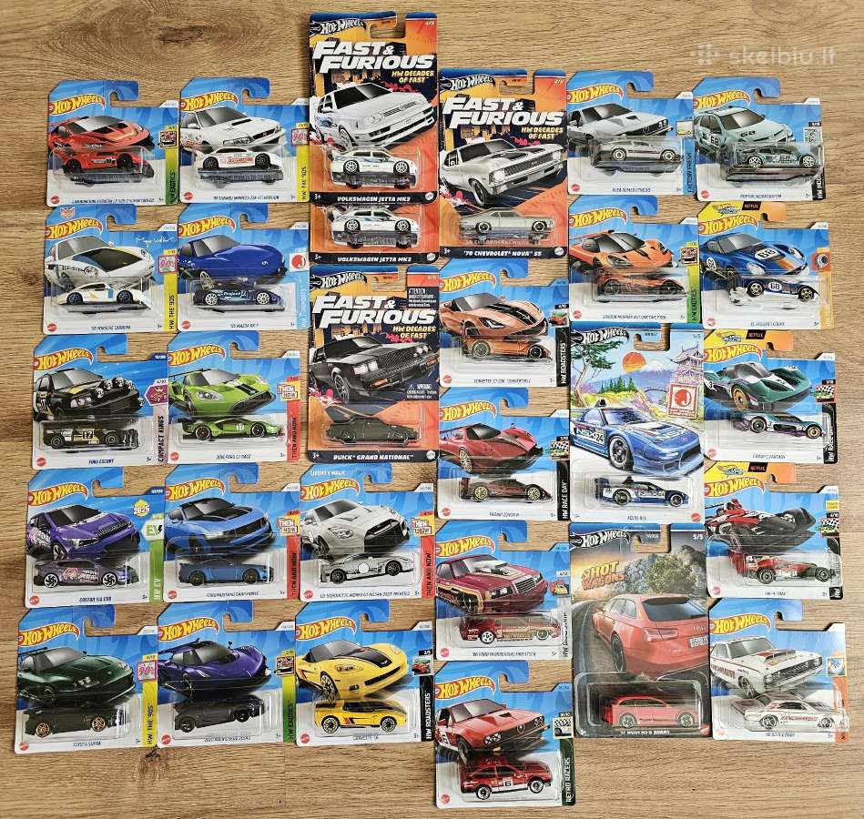 Hot Wheels 114 Modeliuku 2024,2025 Metu - 230eur