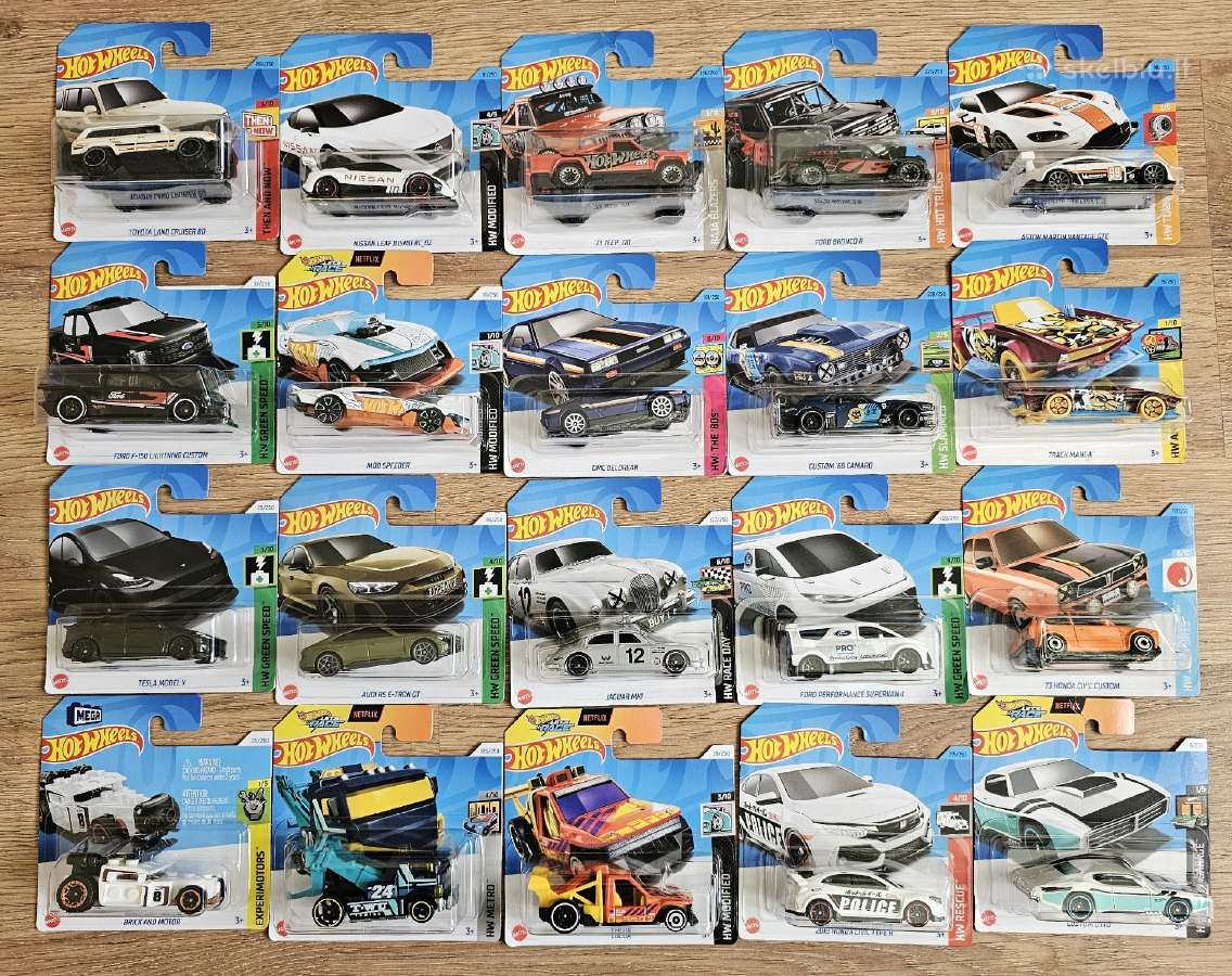 Hot Wheels 114 Modeliuku 2024,2025 Metu - 230eur - nuotraukos Nr. 2
