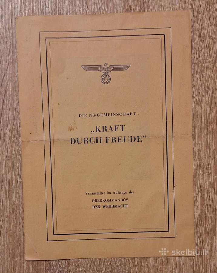 Kraft durch Freude organizacijos skrajutė