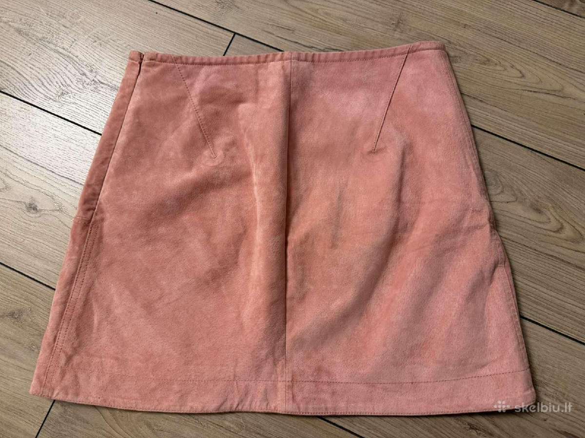 H&m rožinis verstos odos sijonas L dydis - nuotraukos Nr. 4