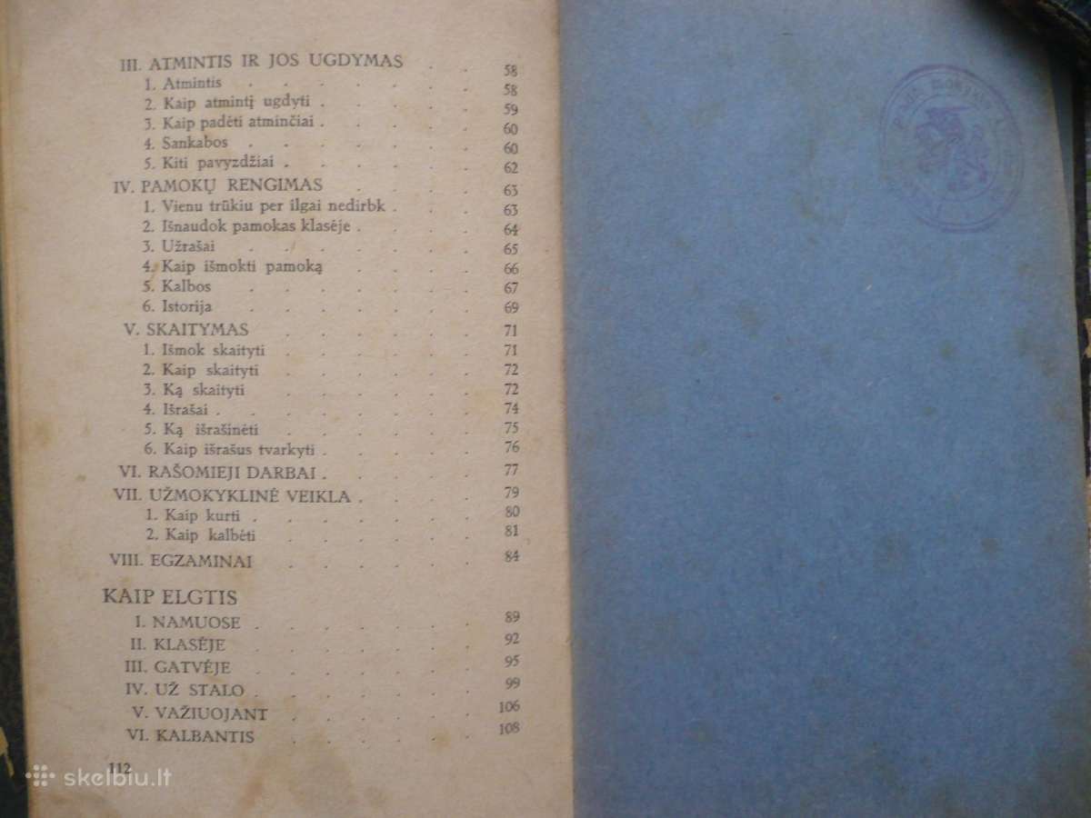 Vikt. Kamantauskas - Jaunam moksleiviui - nuotraukos Nr. 5