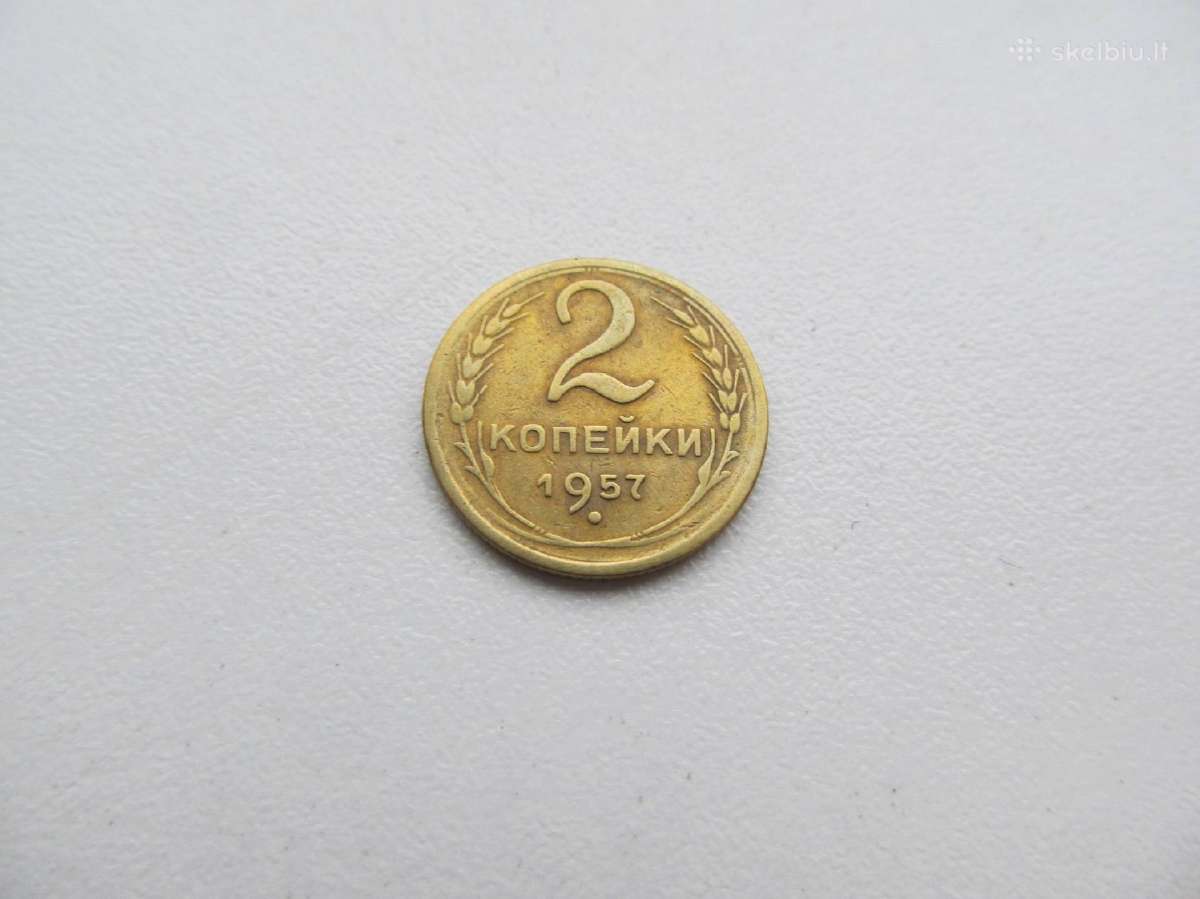2 kapeikos , CcCCCP , 1957 .