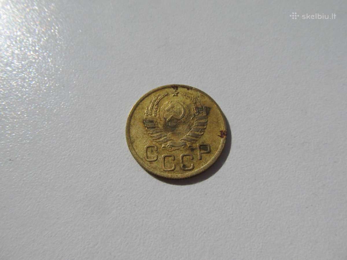 3 kapeikos , CcCCCP , 1940 . - nuotraukos Nr. 2