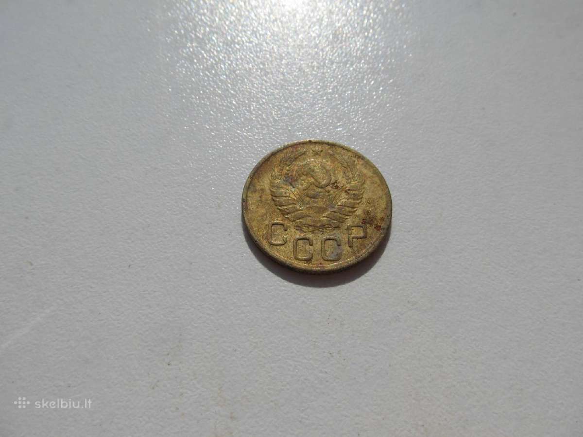 3 kapeikos , CcCCCP , 1943 . - nuotraukos Nr. 2