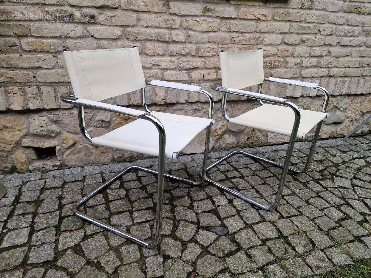 Vintažinės mid century Bauhaus st.odinės kėdės