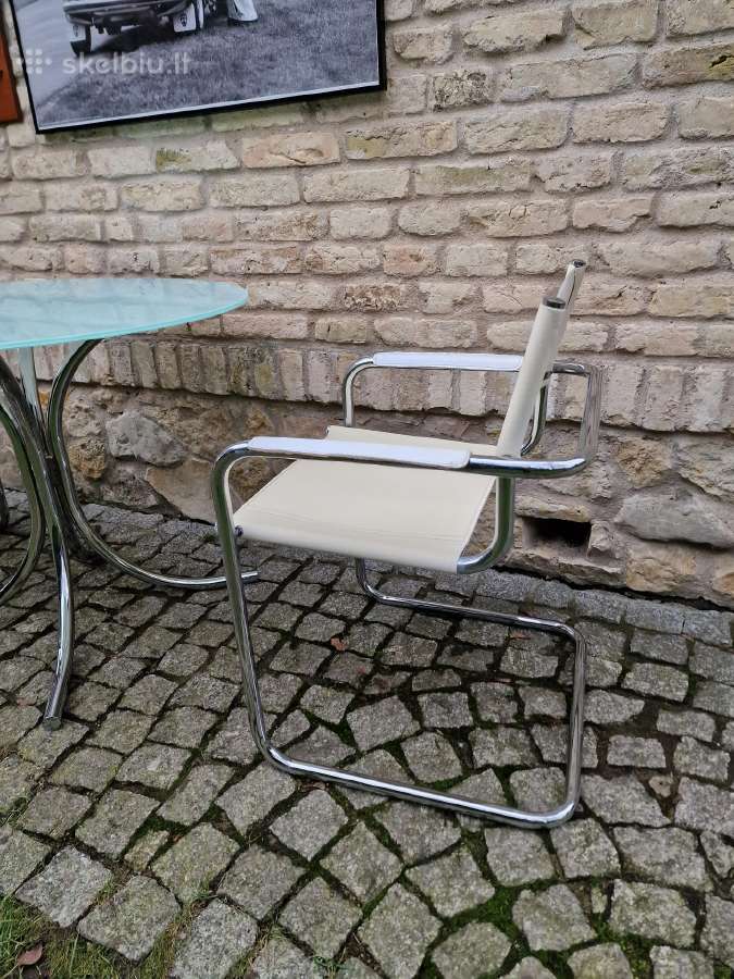 Vintažinės mid century Bauhaus st.odinės kėdės - nuotraukos Nr. 8