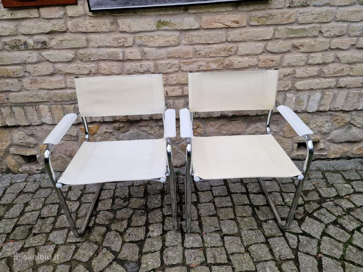 Vintažinės mid century Bauhaus st.odinės kėdės - nuotraukos Nr. 10