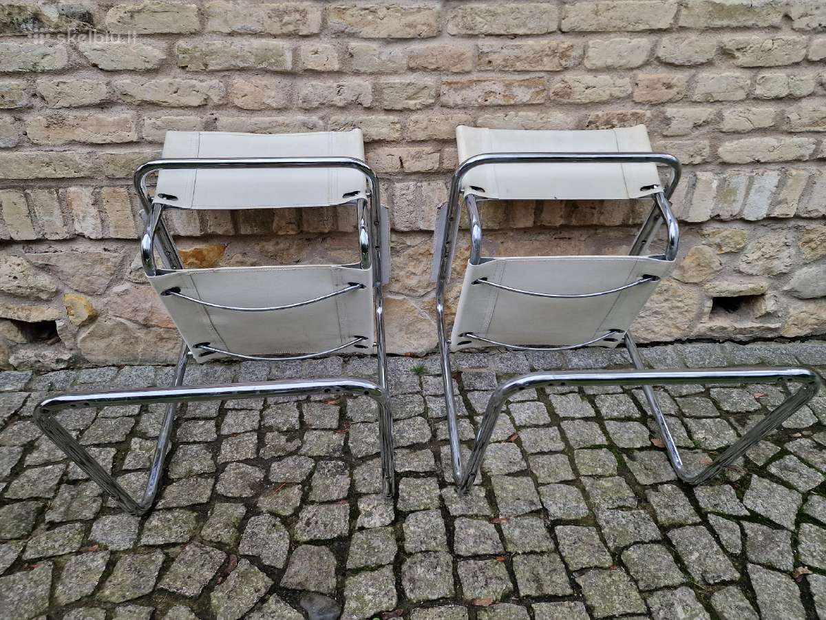 Vintažinės mid century Bauhaus st.odinės kėdės - nuotraukos Nr. 12