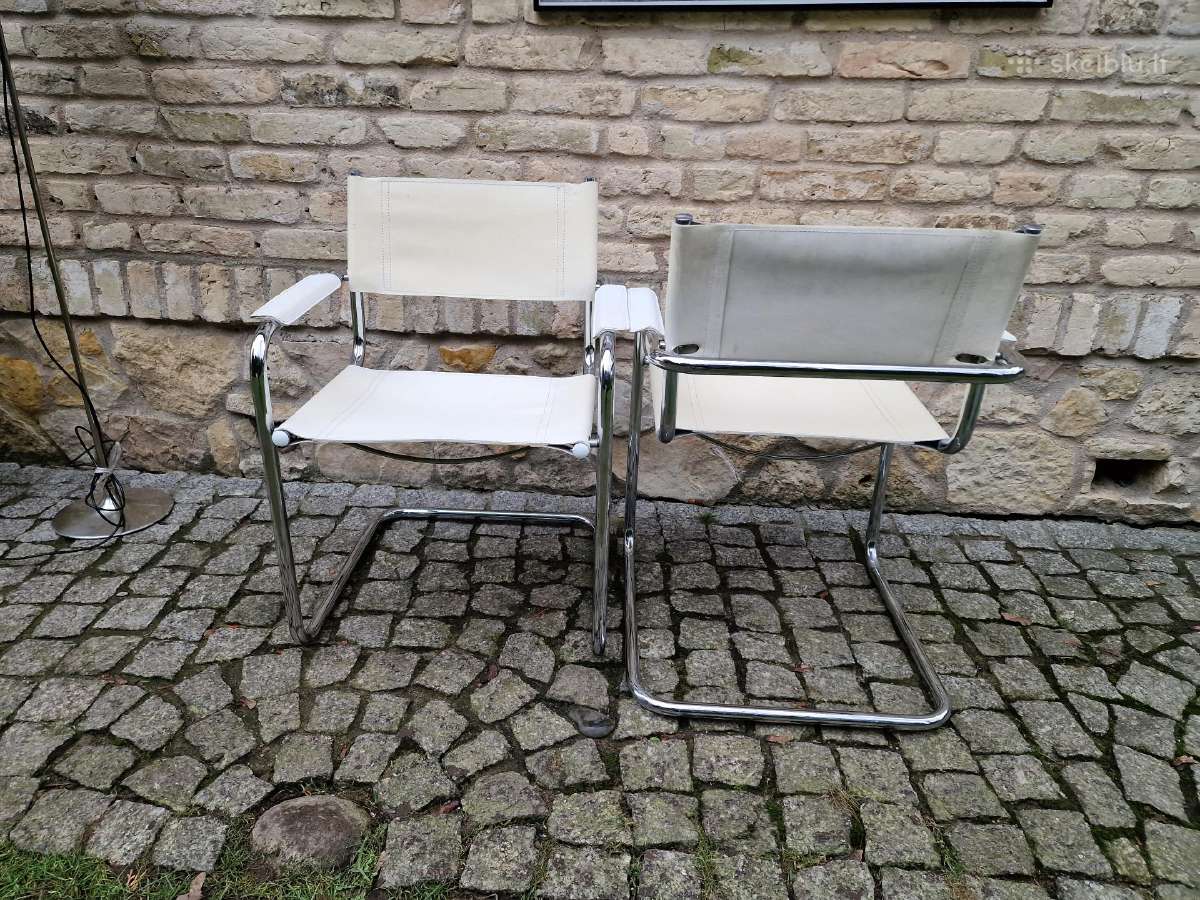 Vintažinės mid century Bauhaus st.odinės kėdės - nuotraukos Nr. 21