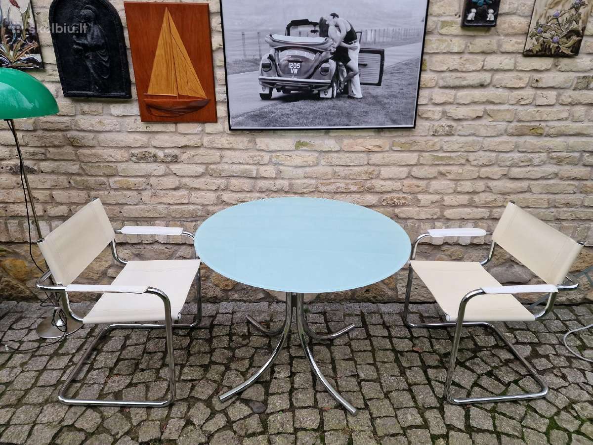 Vintažinės mid century Bauhaus st.odinės kėdės - nuotraukos Nr. 23