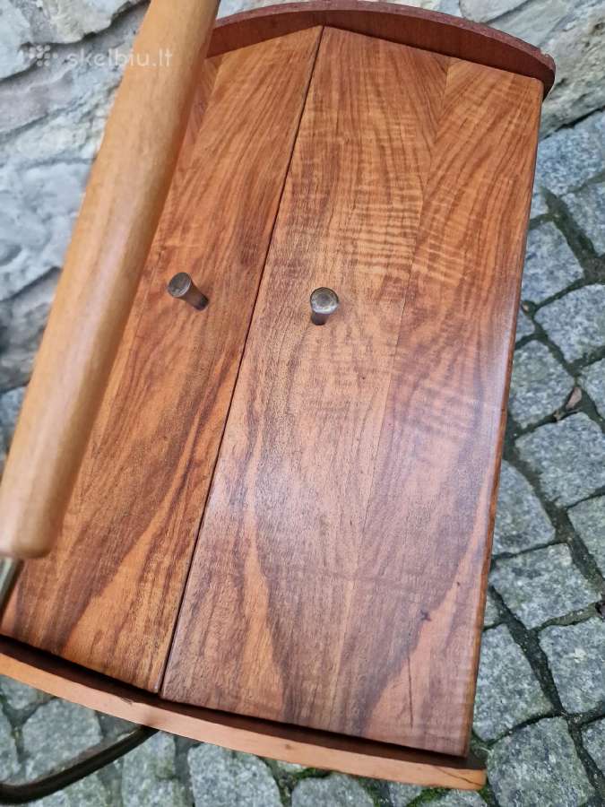Vintažinės mid century rankdarbių dėžutės - nuotraukos Nr. 17