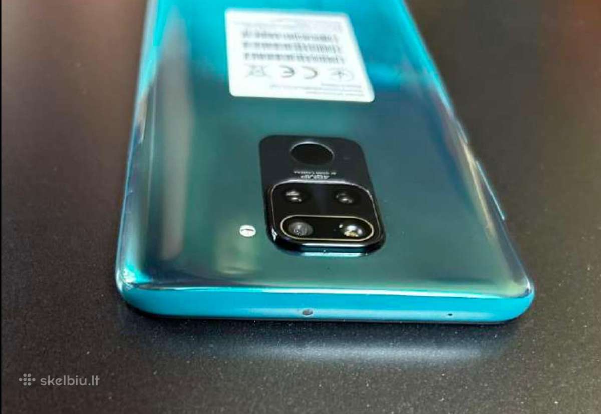 Tvarkingas, pilnai veikiantis Xiaomi Redmi Note 9 - nuotraukos Nr. 2