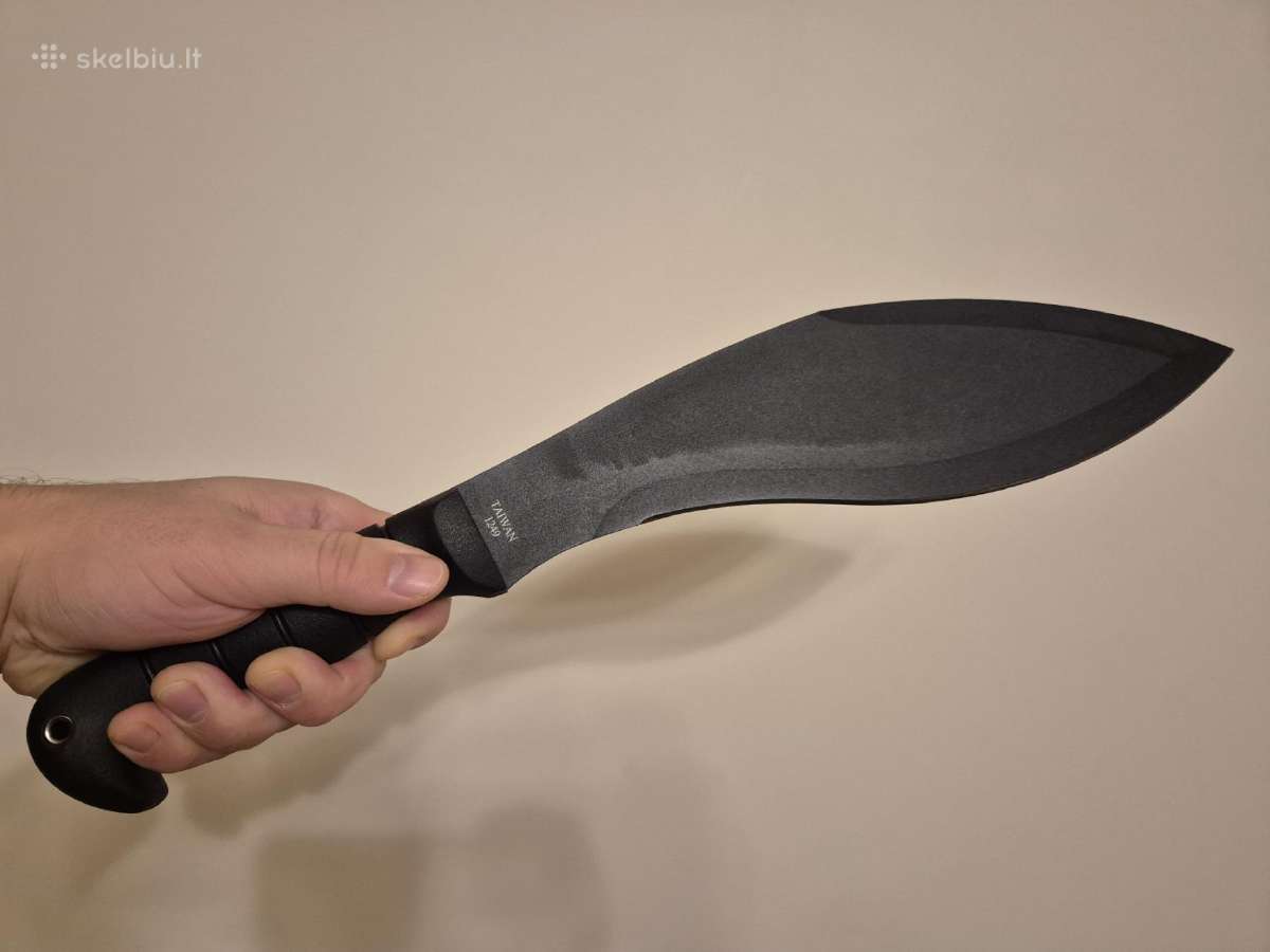 Ka-bar kukri stiliaus kirtiklis, mačetė - nuotraukos Nr. 3