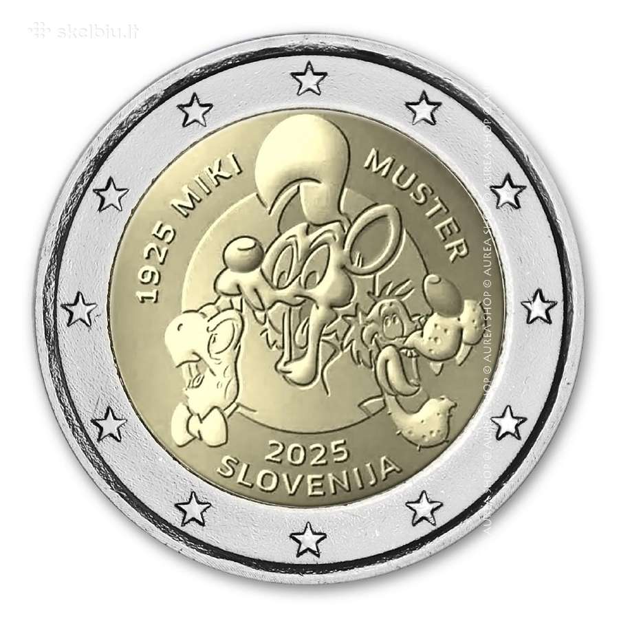 Slovėnijos 2€ monetos!