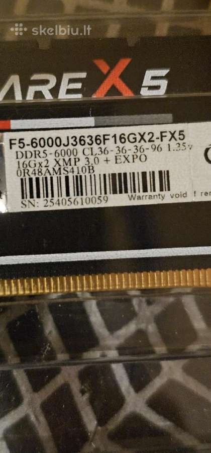 Ddr5 6000 MHz 16gb