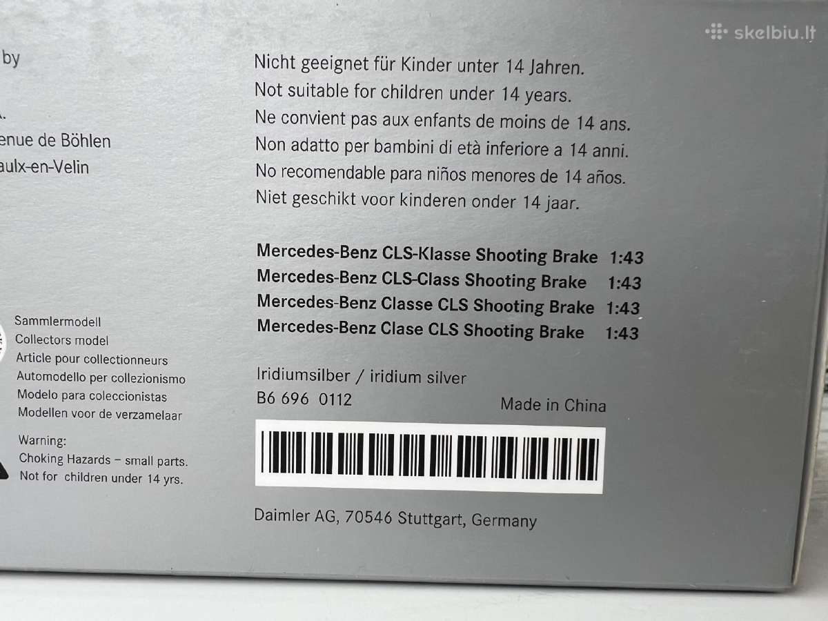Mercedes Benz Cls Shooting Brake 1:43 - nuotraukos Nr. 8