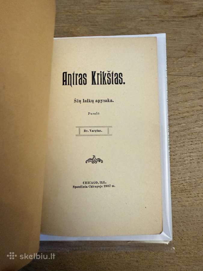 Antras krikštas 1907 m. - nuotraukos Nr. 2
