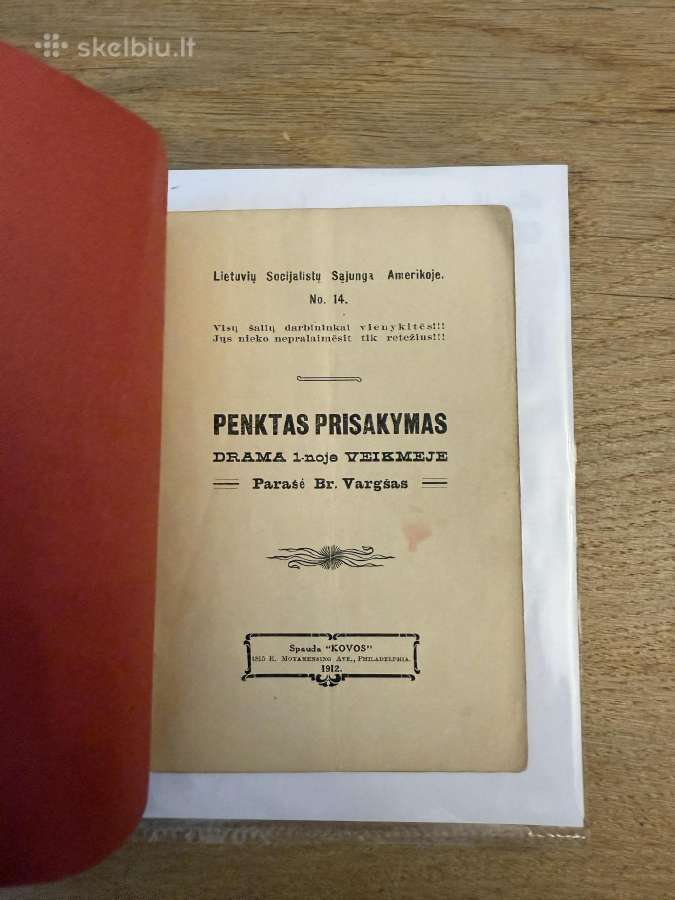 Penktas prisakymas 1912 - nuotraukos Nr. 2