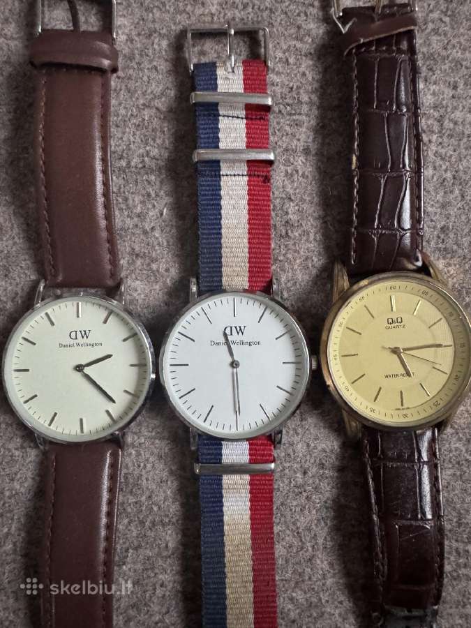 Daniel wellington ir Q&q laikrodžiai - nuotraukos Nr. 2