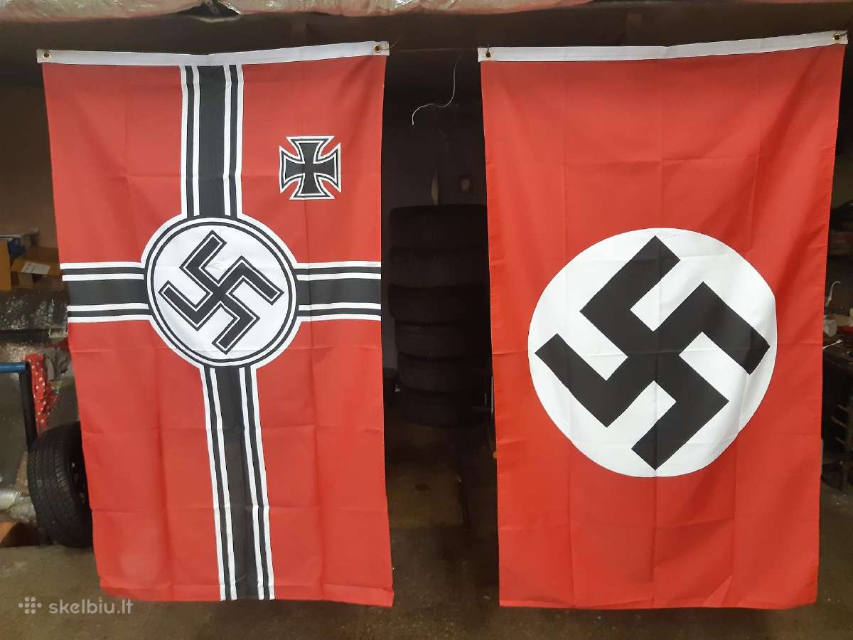Ww2 Vėliava 1,5mx0,90m - nuotraukos Nr. 2